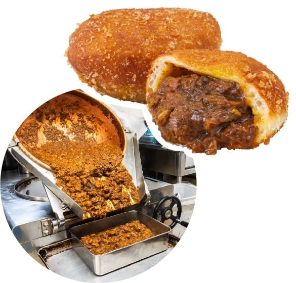 当店人気No.1牛ぎゅ~カレーパン