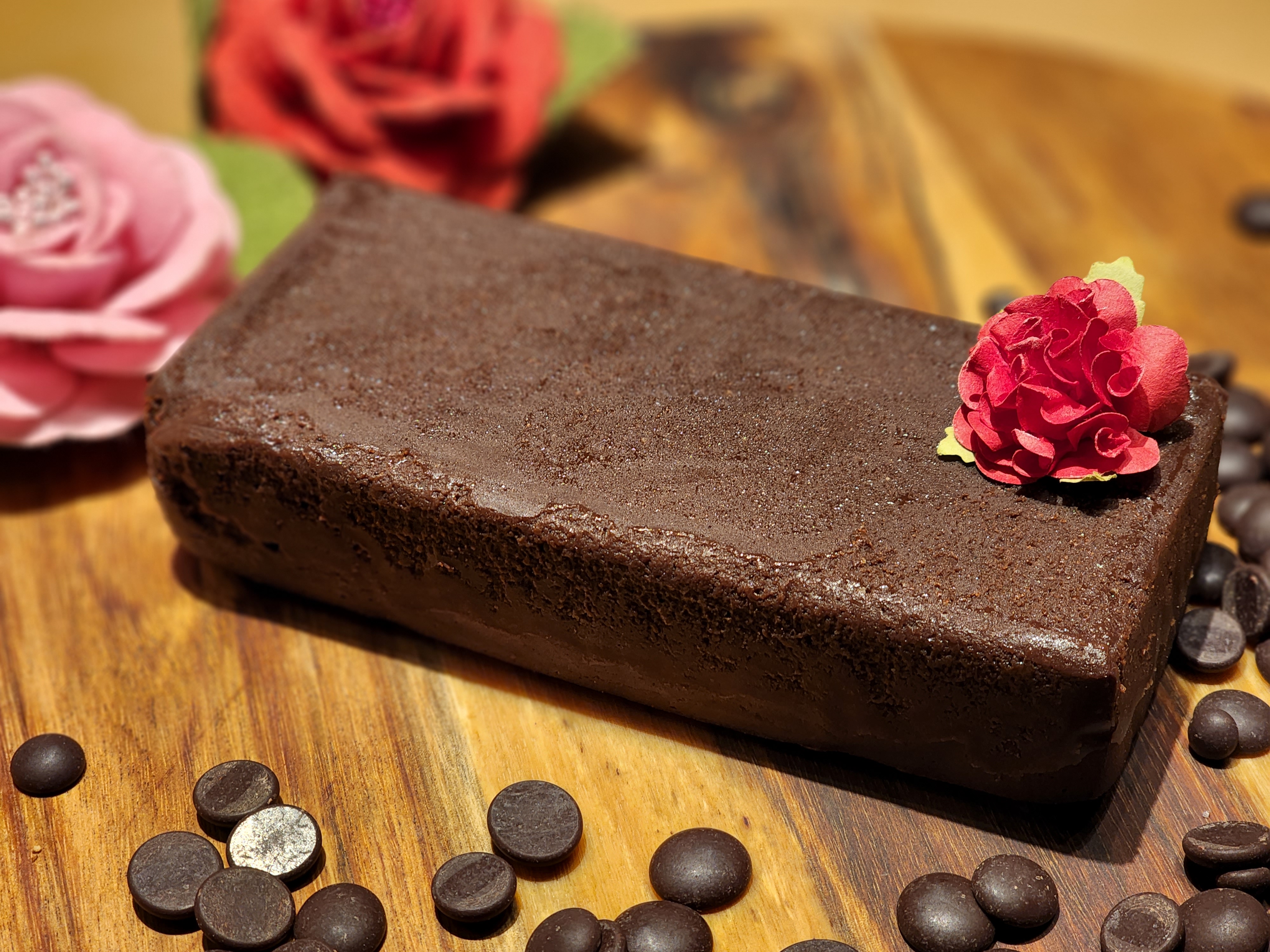 テリーヌショコラとパンのセット