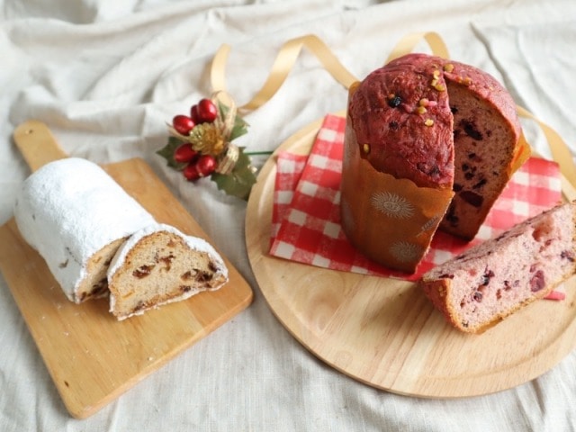 兵庫シュトーレン＆３種のベリーパネトーネ