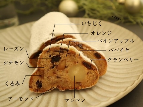 山﨑隆二シェフが作る「ミニシュトレン(シュトーレン)&パネットーネ」