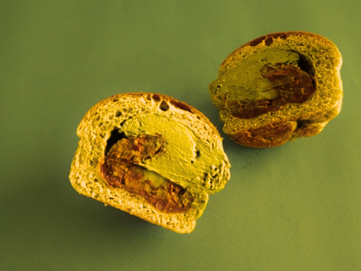 狭山茶のマスカルポーネあんパン