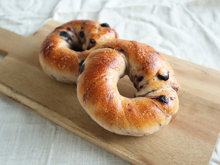 ブルーベリーベーグル