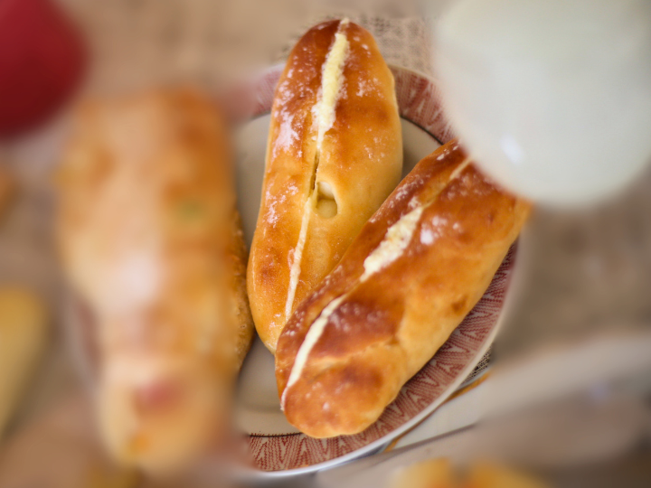 ビスケット×2個