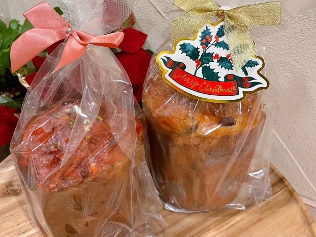 クリスマスらしいラッピング♪