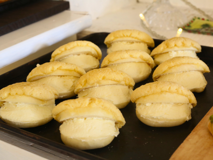 メロンパン×2個