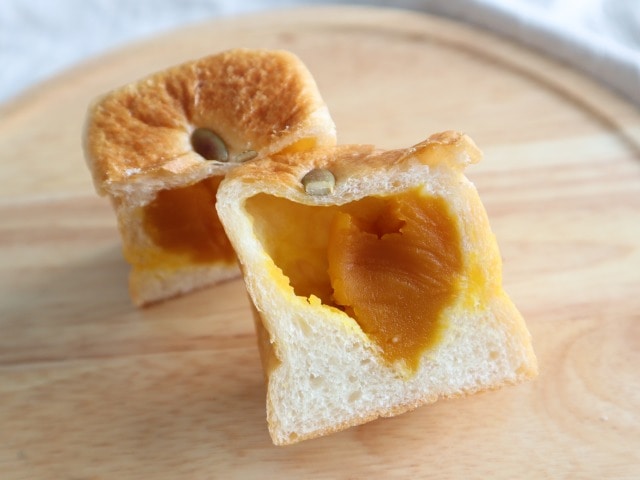 スウィートキューブパン - かぼちゃパン