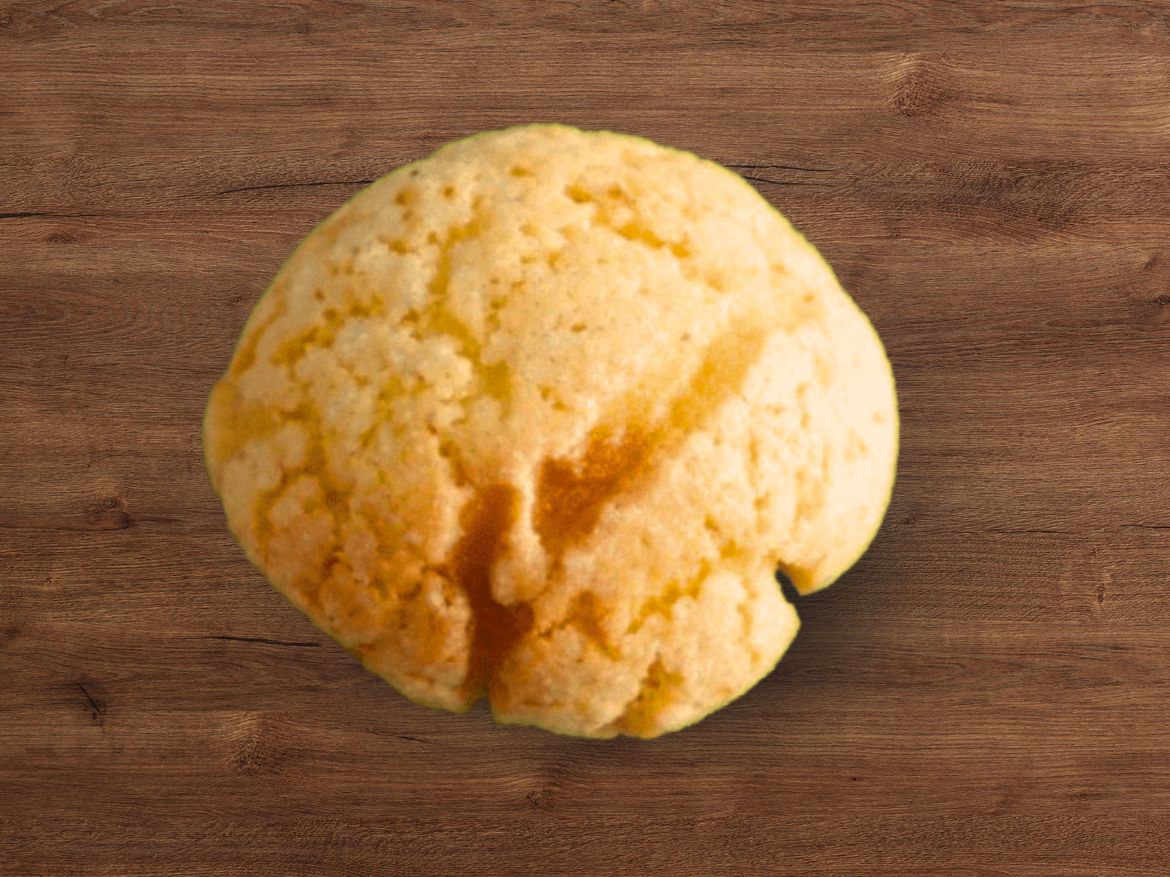 バニラ香るザクッとブリオッシュメロンパン